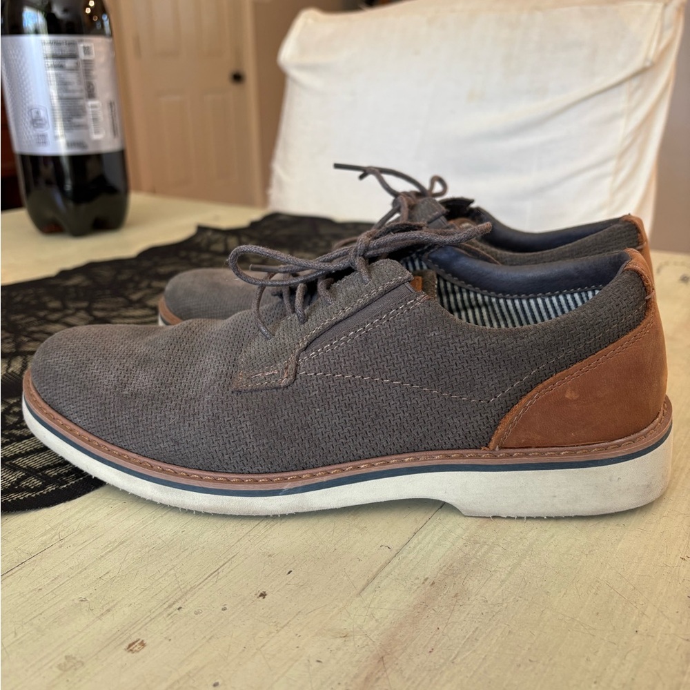 Nunn Bush Gray and Brown Oxfords